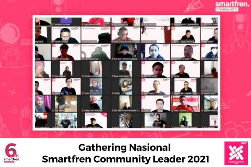 Gathering Nasional Smartfren Community Leader 2021