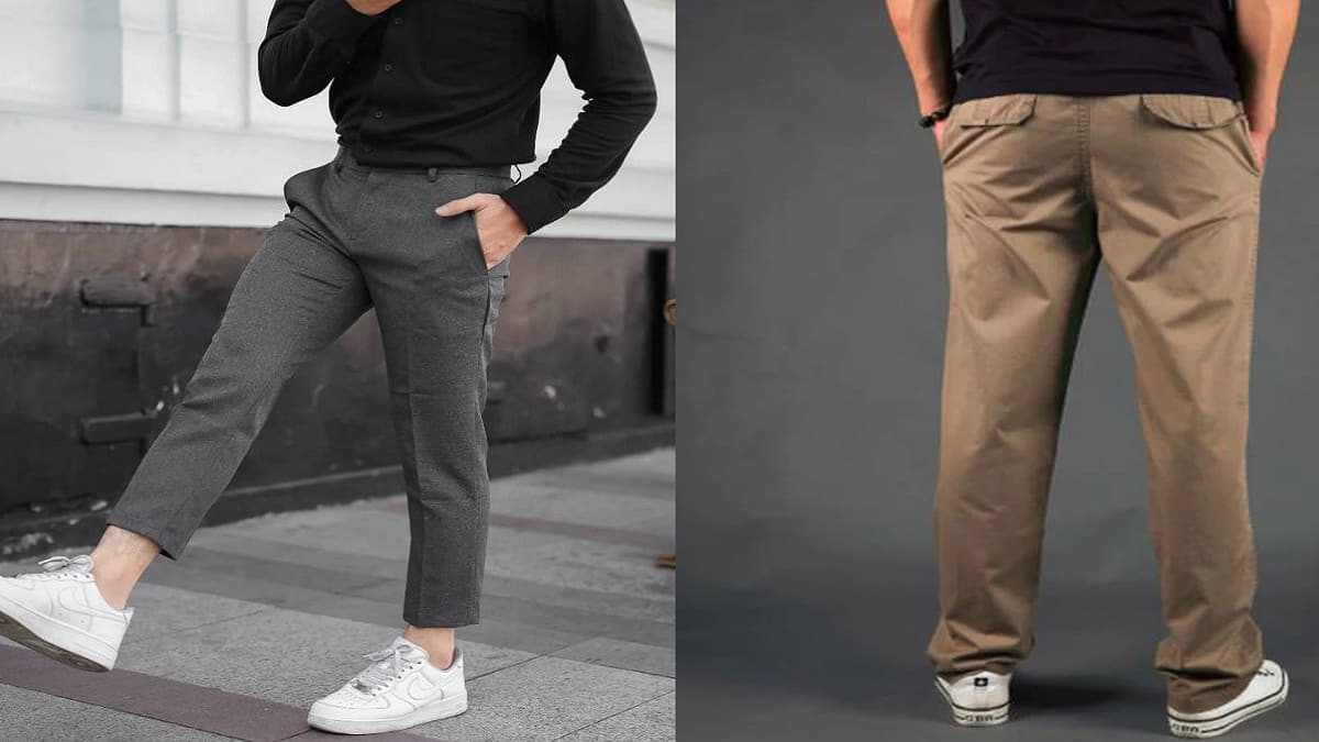 Perbandingan Celana Chino Slim Fit dan Straight Fit
