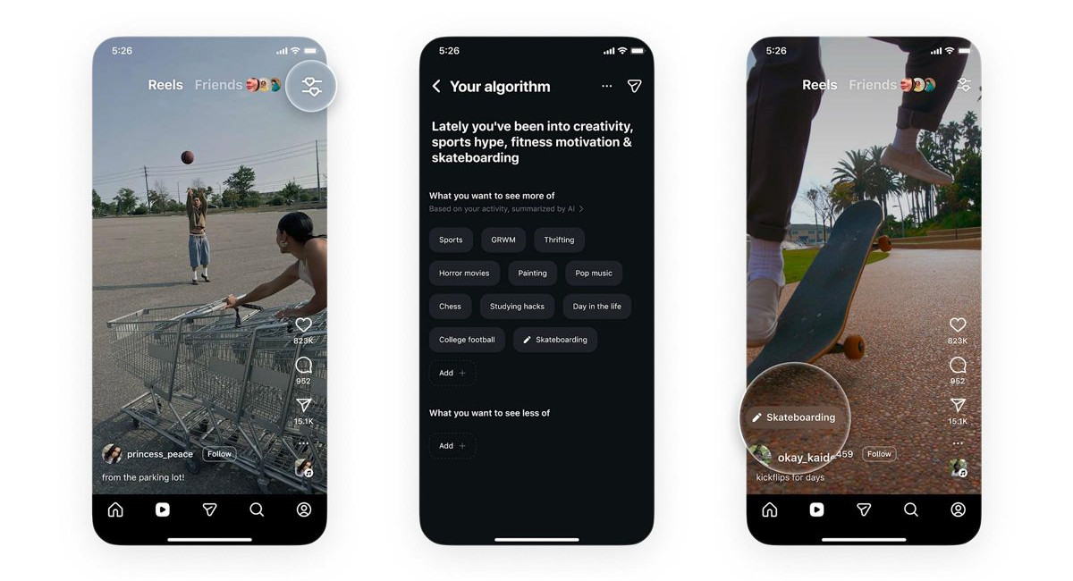 your algorithm instagram