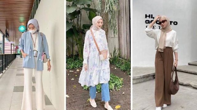 Outfit Bukber untuk Hijabers