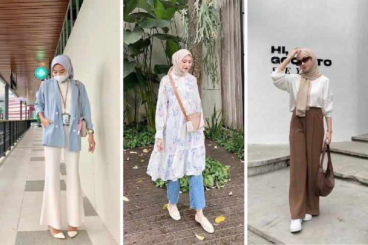 Outfit Bukber untuk Hijabers